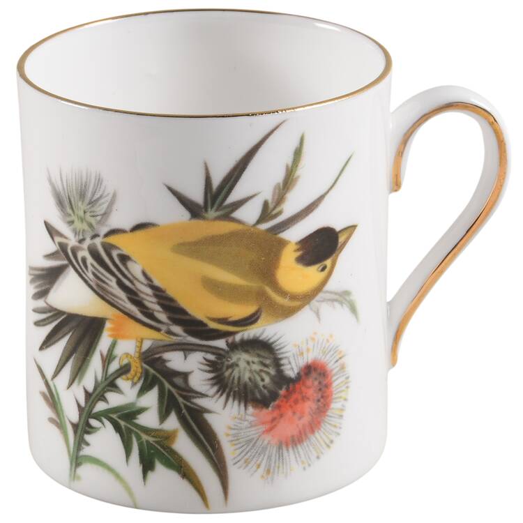 Audubon Birds Flat Demitasse Cup