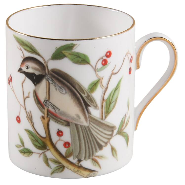 Audubon Birds Flat Demitasse Cup