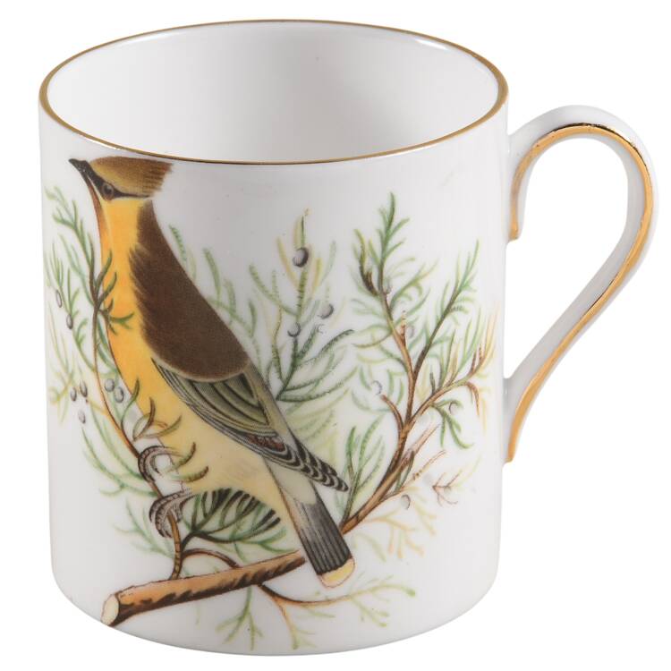 Audubon Birds Flat Demitasse Cup
