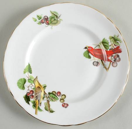 Audubon Birds Salad Plate
