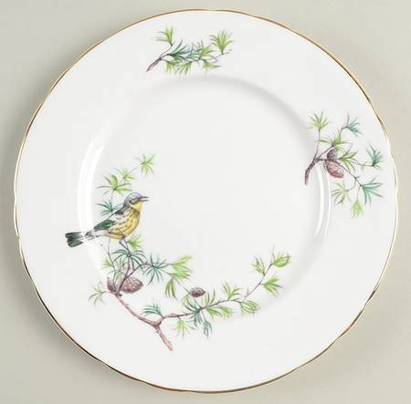 Audubon Birds Salad Plate