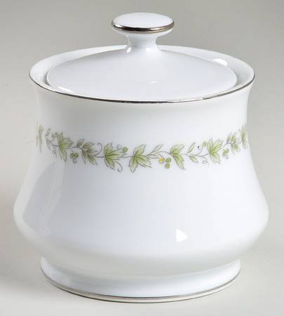 Justine Sugar Bowl & Lid