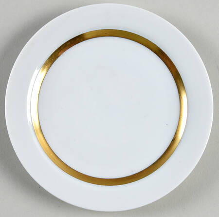 Gold Band (Rim) Bread & Butter Plate