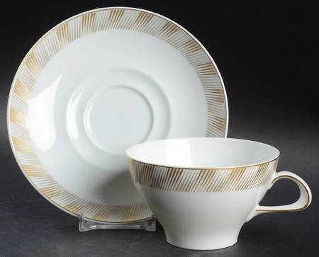 2010 Flat Cup & Saucer Set