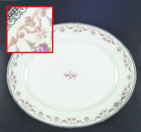 TRV213 18" Oval Serving Platter