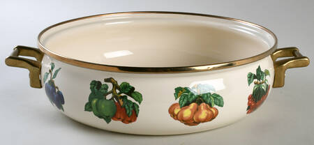 Kensington Garden 3 Quart Metal Covered Casserole, No Lid