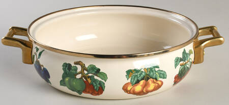 Kensington Garden 2 Quart Metal Covered Casserole, No Lid