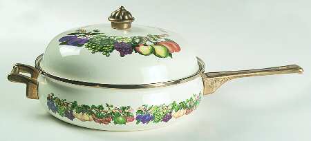 Kensington Garden 10" Metal Skillet & Lid