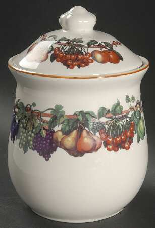 Kensington Garden Large Canister & Lid