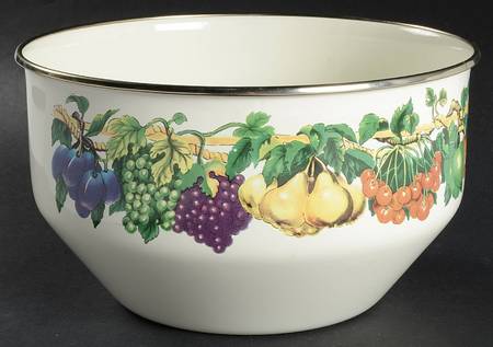 Kensington Garden 9" Metal Bowl