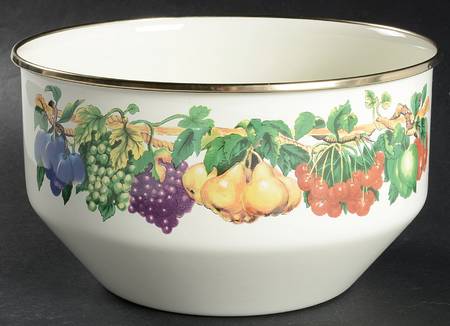 Kensington Garden 8" Metal Bowl