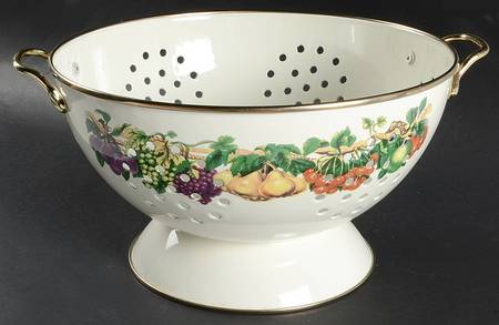 Kensington Garden Metal Colander