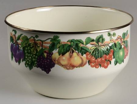 Kensington Garden 8 3/4" Metal Bowl