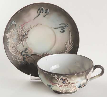 TKI1 Flat Cup & Saucer Set