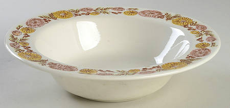 Zinnia 9" Round Vegetable Bowl