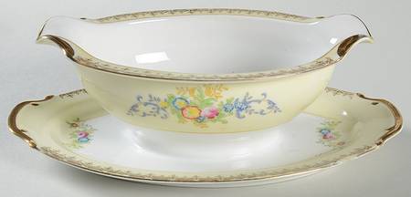 TSW6 Gravy Boat with Attached Underplate