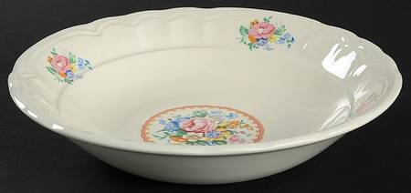 English Rose 8" Round Vegetable Bowl