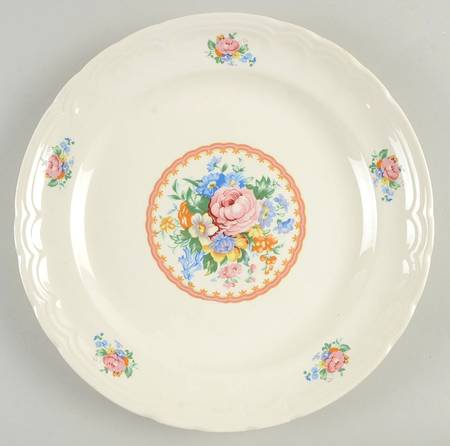 English Rose 12" Chop Plate (Round Platter)
