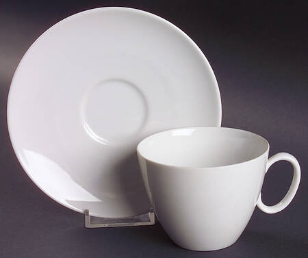 Rhythm Flat Cup & Saucer Set