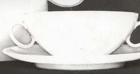 Rhythm Flat Cream Soup Bowl