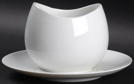 Rhythm Gravy Boat with Attached Underplate
