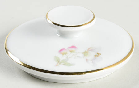 Apple Blossom (Cream Background) Lid for Sugar Bowl