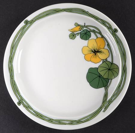 Nasturtium Salad Plate