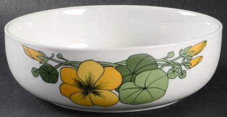 Nasturtium 7" Round Vegetable Bowl