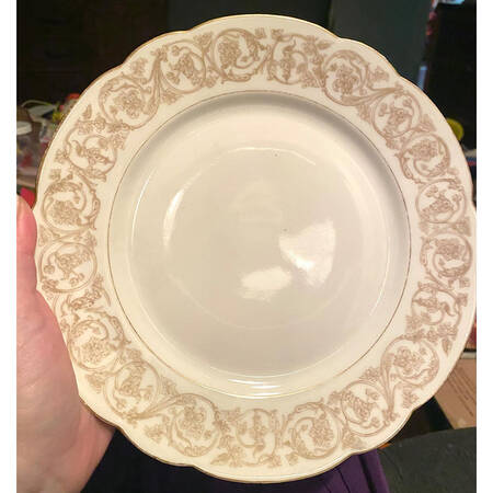 TRV157 Salad Plate