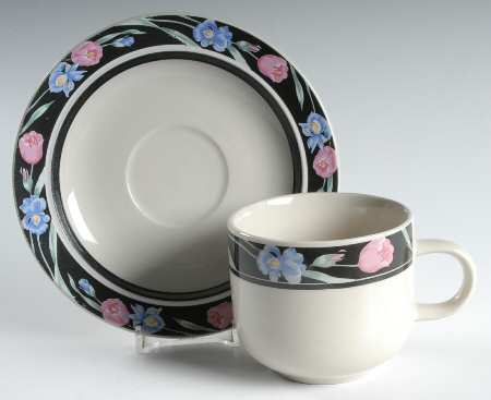 Madrid Flat Cup & Saucer Set