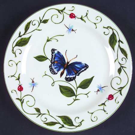 Butterfly Salad Plate