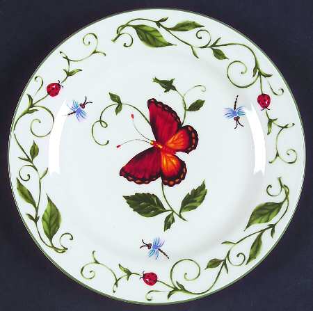 Butterfly Salad Plate