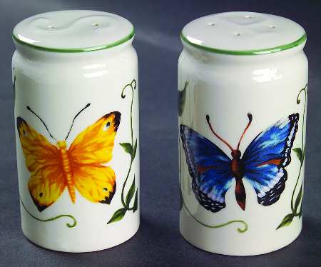 Butterfly Salt & Pepper Set