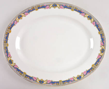 TRV248 15" Oval Serving Platter by Tressemanes & Vogt