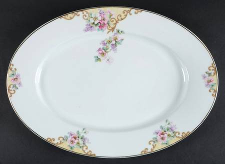 THU163 16" Oval Serving Platter