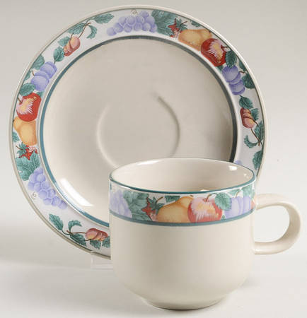 Sangria Flat Cup & Saucer Set