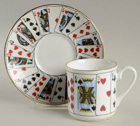 TIC20 Flat Demitasse Cup & Saucer Set
