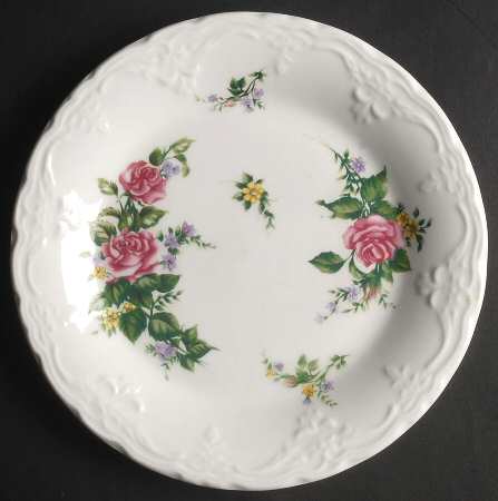 Beverly Rose Salad Plate