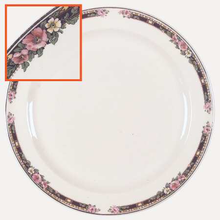 1009 Luncheon Plate