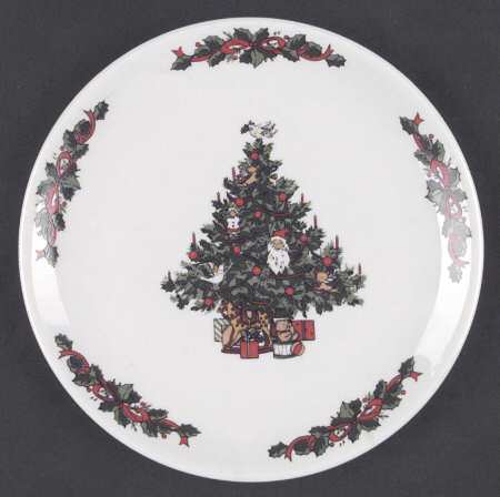 Christmas Time (Smooth) Bread & Butter Plate