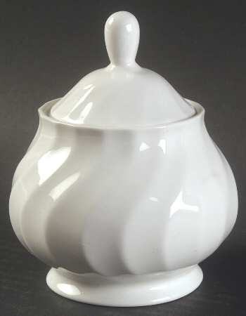 Cascade Sugar Bowl & Lid
