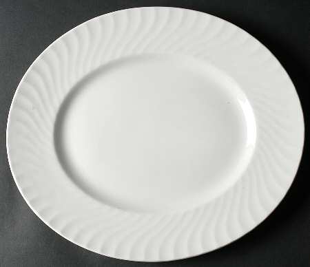 Cascade 15" Oval Serving Platter by Royal Limoges