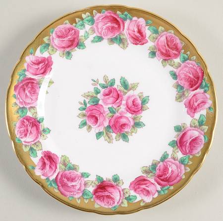 Tuscan Rose Bread & Butter Plate