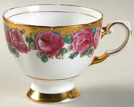 Tuscan Rose Footed Cup