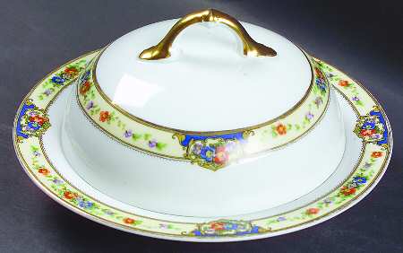 Granada Round Covered Butter