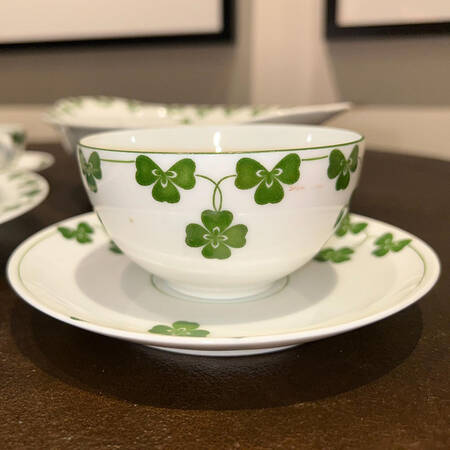 5002 Flat Cup & Saucer Set