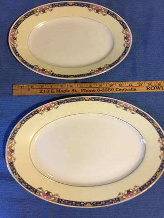 THO171 15" Oval Serving Platter