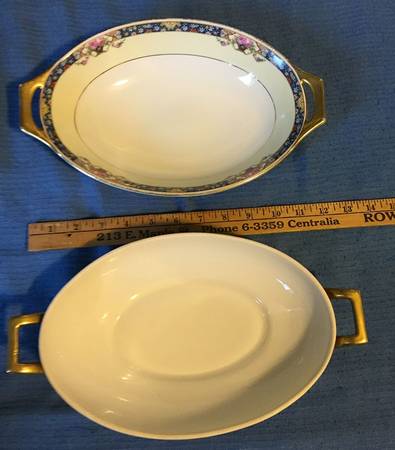 THO171 12" Oval Vegetable Bowl
