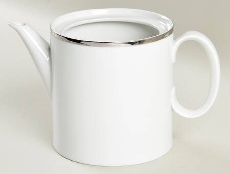 Platinum Band Teapot No Lid