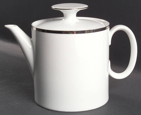 Platinum Band Teapot & Lid
